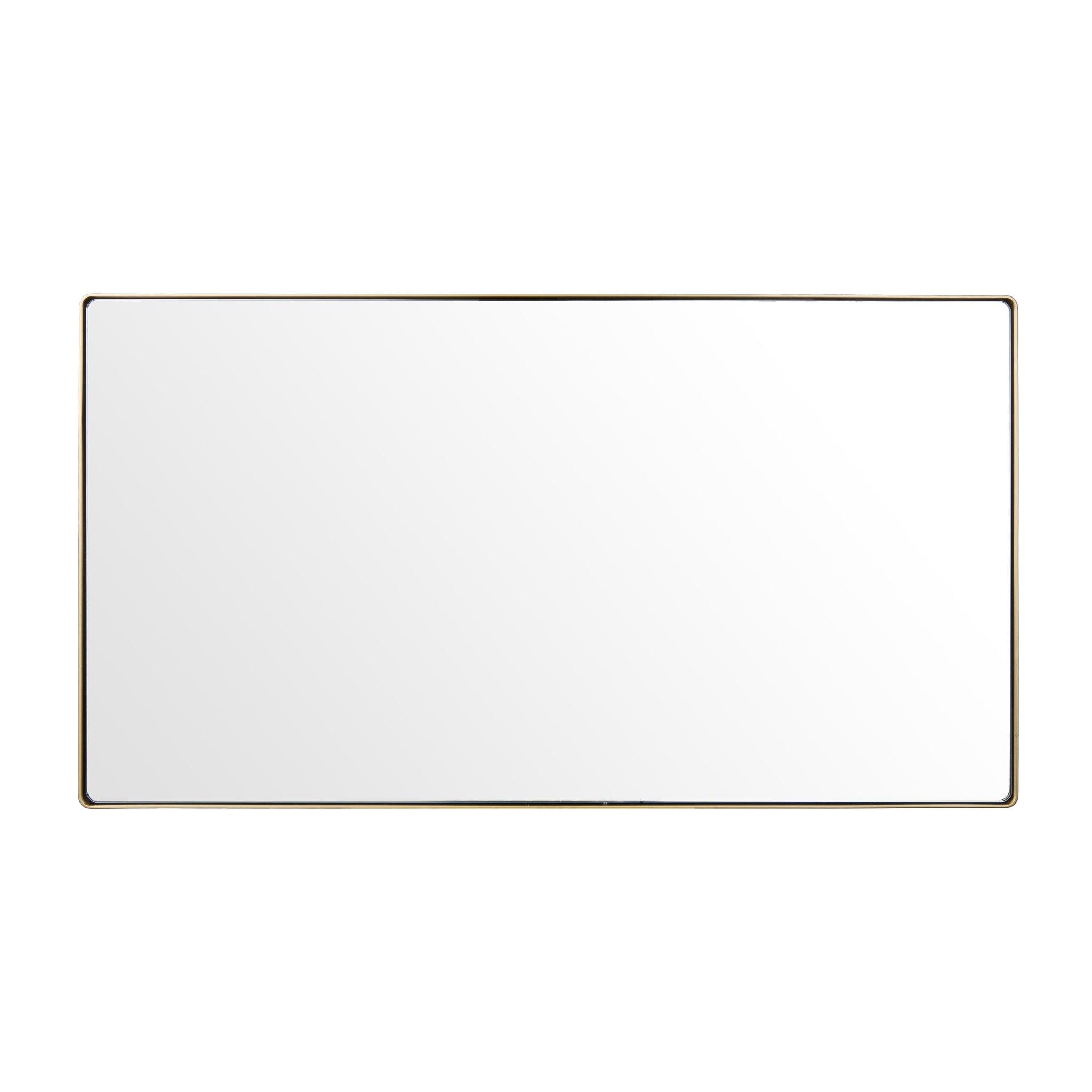 Kye 22x40 Rounded Rectangular Wall Mirror - Gold
