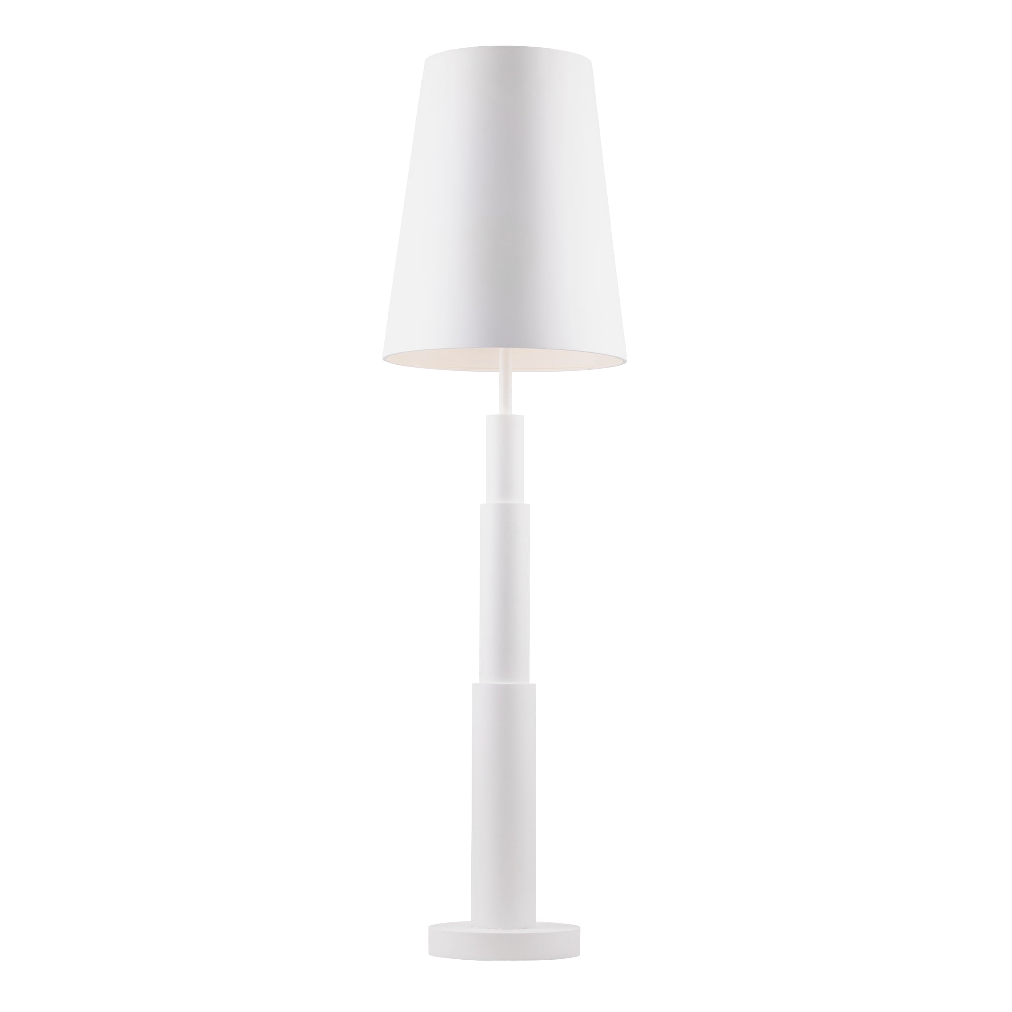 Giustino 6 Light Floor Lamp - Matte White