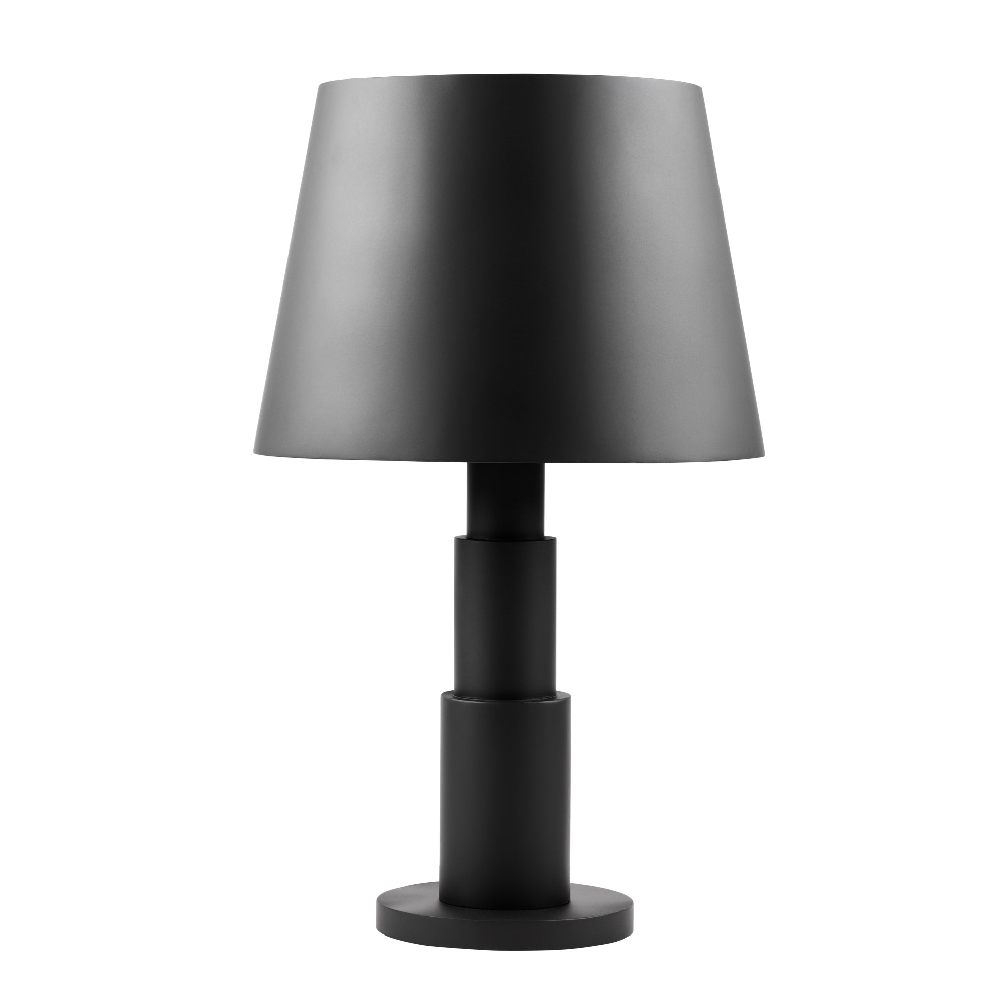 Giustino 3 Light Table Lamp - Matte Black