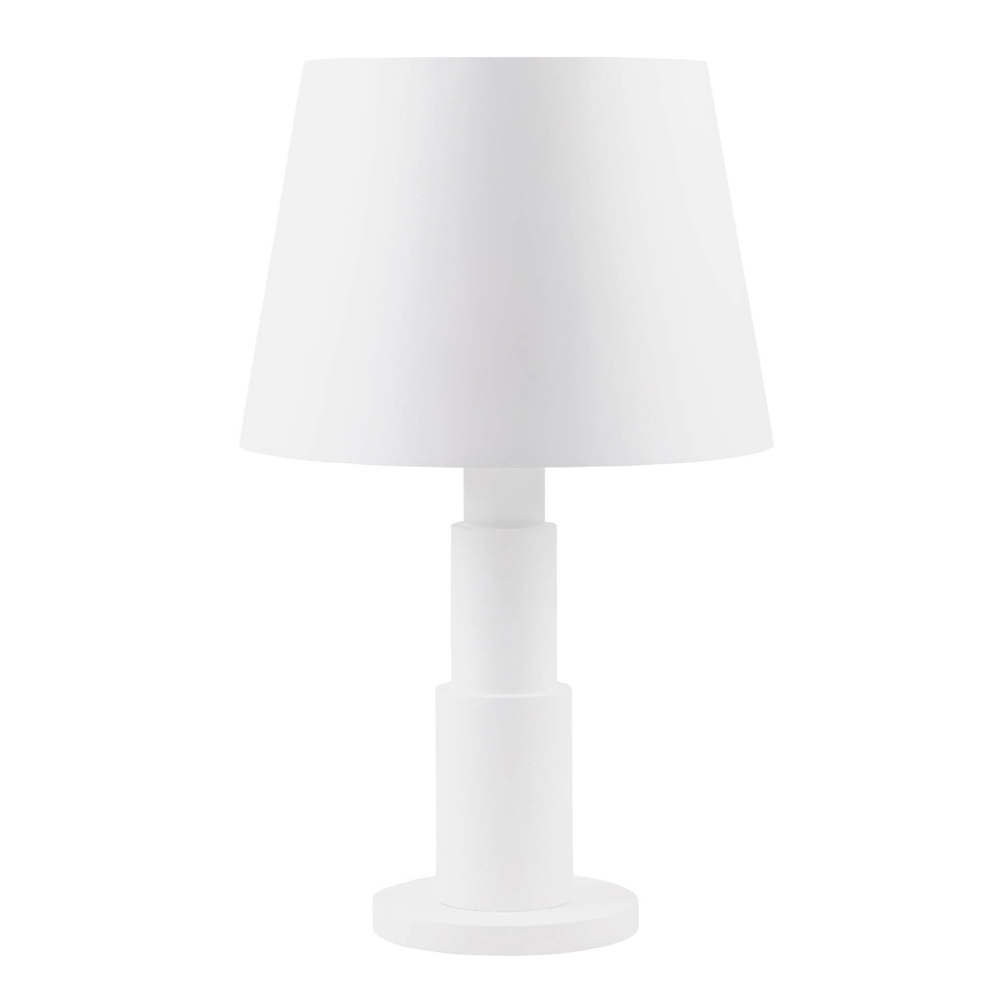 Giustino 3 Light Table Lamp - Matte White
