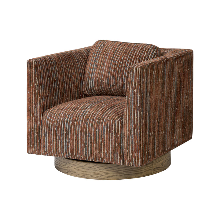 Fullerton 509CH30A Accent Chair - Harvest Oak/Geo