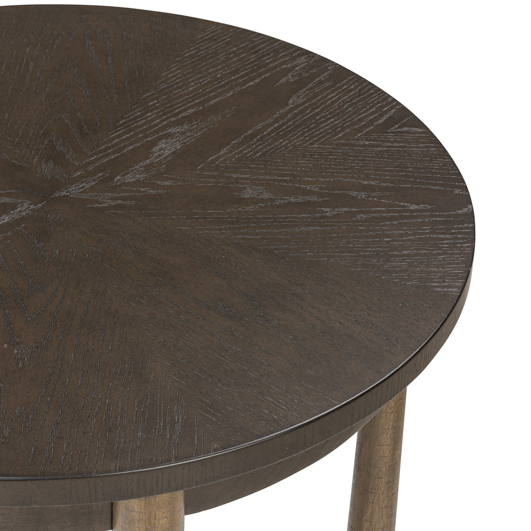 Nob Hill 516TN32A Center Table - Aged Barrel/Dark Brown Oak