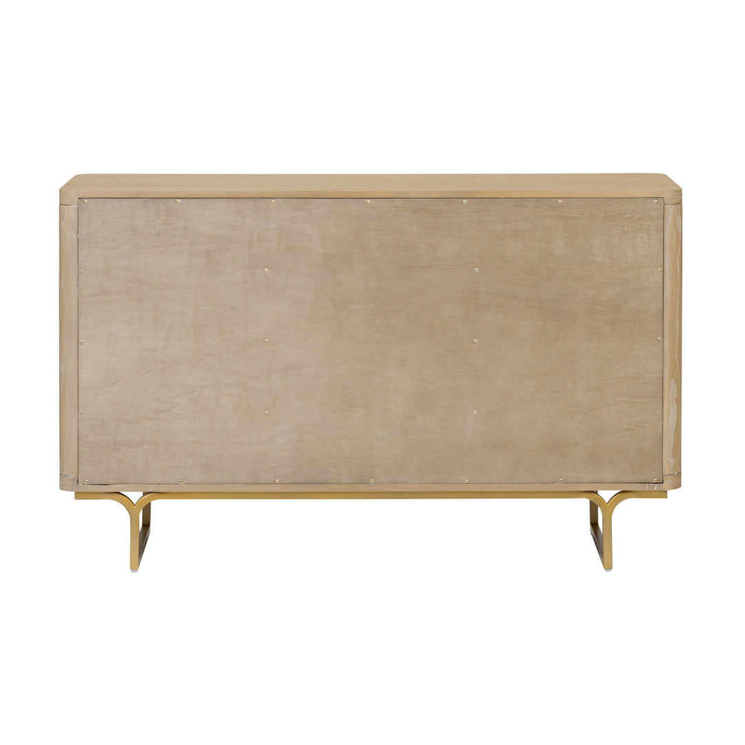 Montage 522ST54A Credenza - Light Oak/Parchment Wood