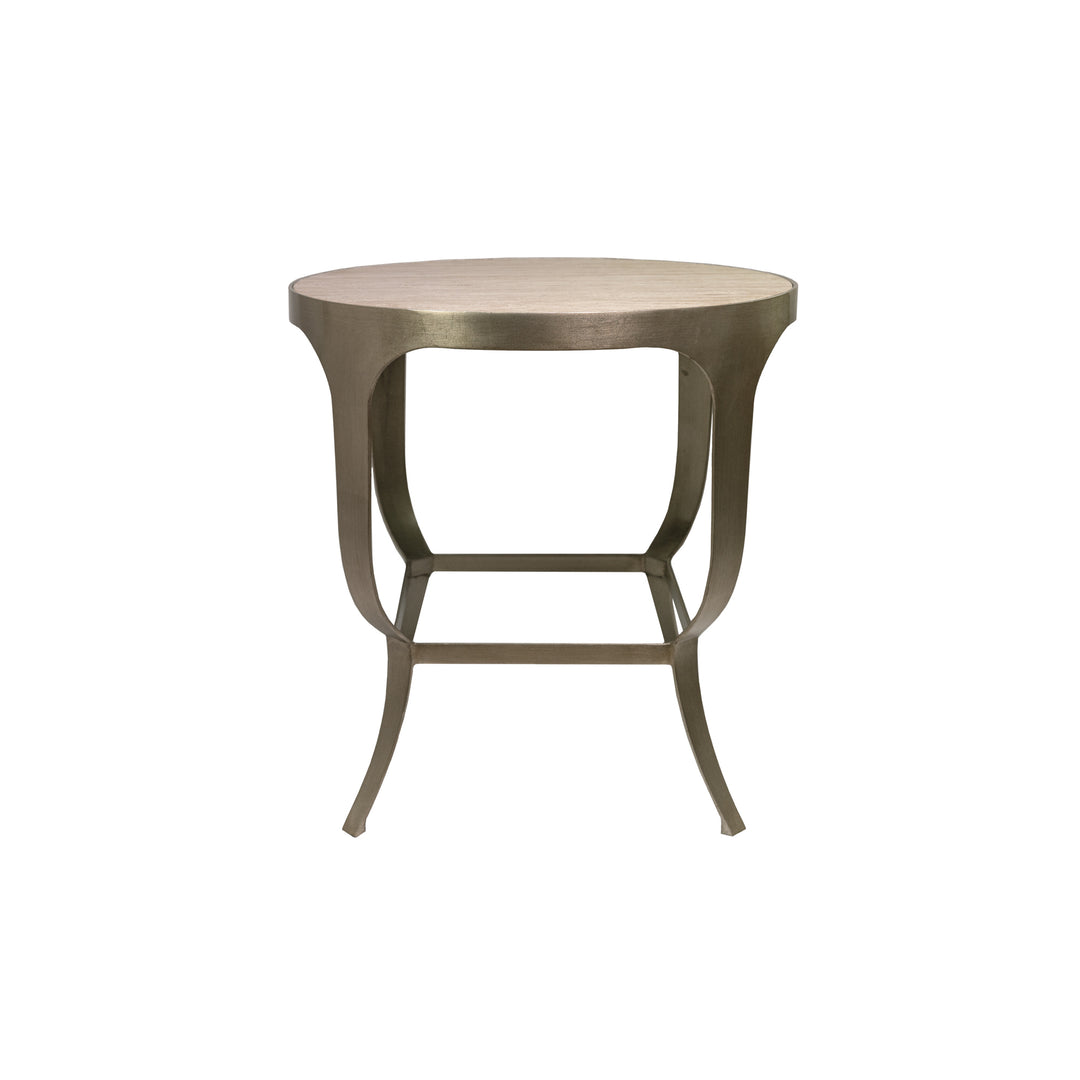 Saint Regis 524TN30A Center Table - Moon Haze Silver Leaf