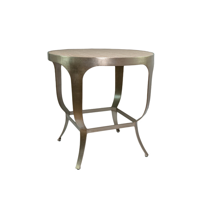 Saint Regis 524TN30A Center Table - Moon Haze Silver Leaf