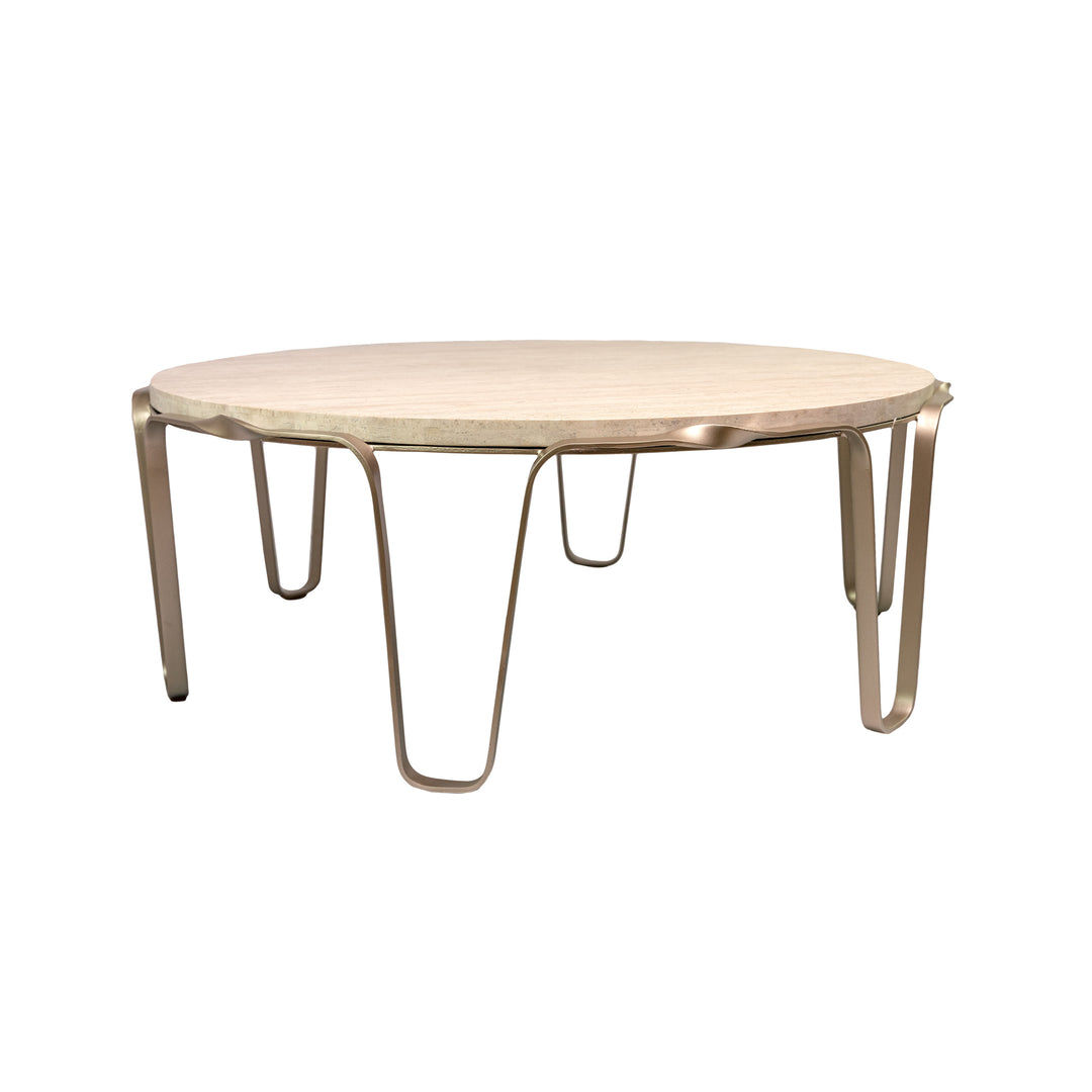 Devereaux 525TC41A Coffee Table - Chablis Silver