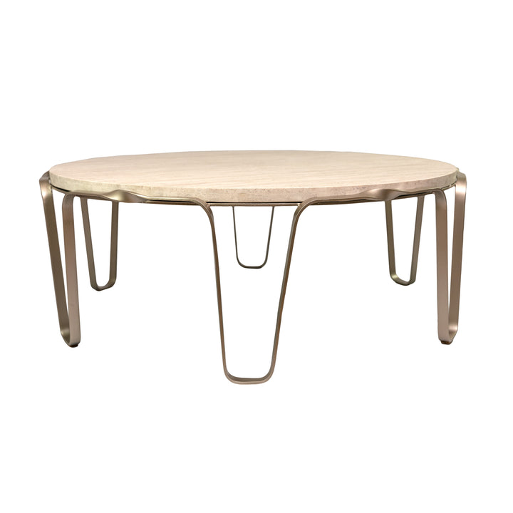 Devereaux 525TC41A Coffee Table - Chablis Silver