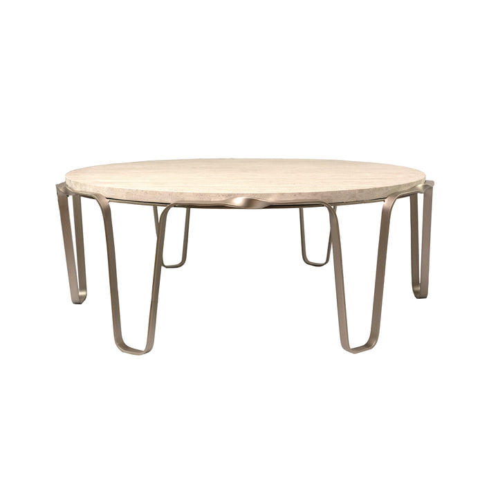 Devereaux 525TC41A Coffee Table - Chablis Silver