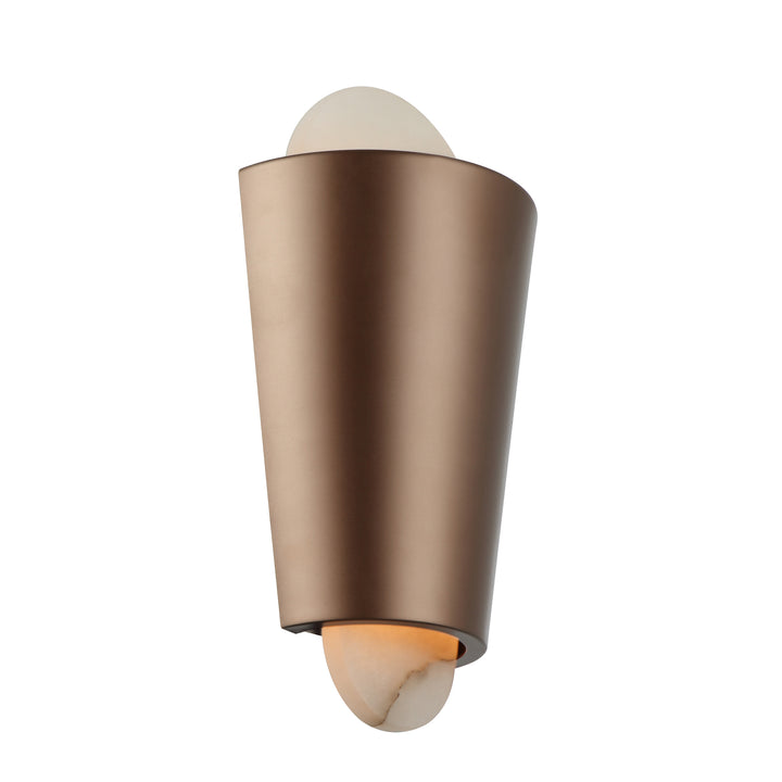 Rock On 529W02BGMB 2-Lt Sconce - Brontourage/Matte Black