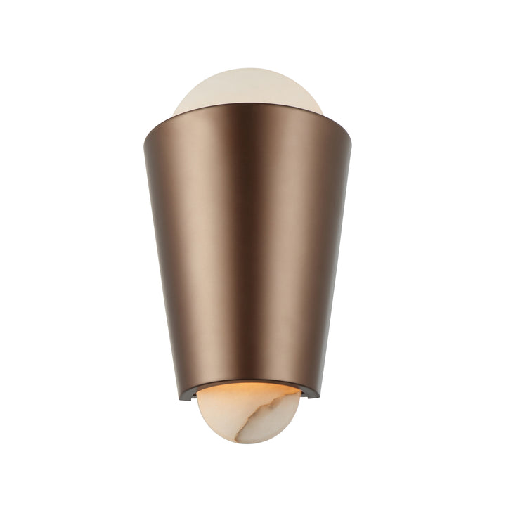 Rock On 529W02BGMB 2-Lt Sconce - Brontourage/Matte Black
