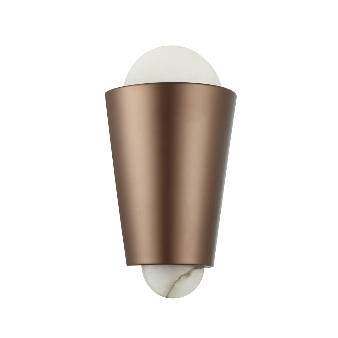 Rock On 529W02BGMB 2-Lt Sconce - Brontourage/Matte Black