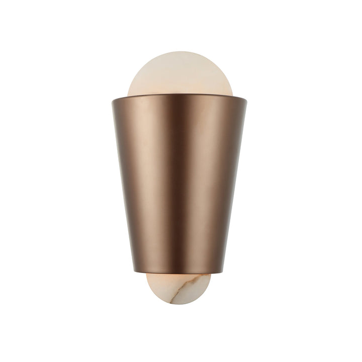 Rock On 529W02BGMB 2-Lt Sconce - Brontourage/Matte Black