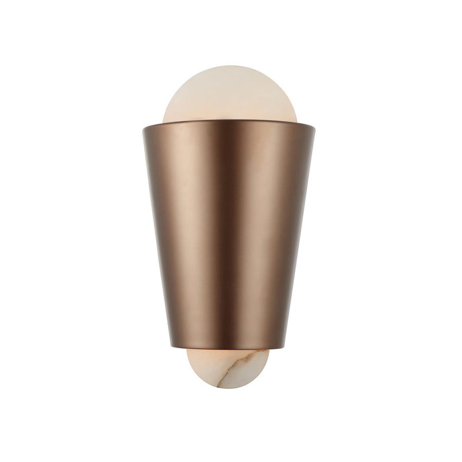Rock On 529W02BGMB 2-Lt Sconce - Brontourage/Matte Black