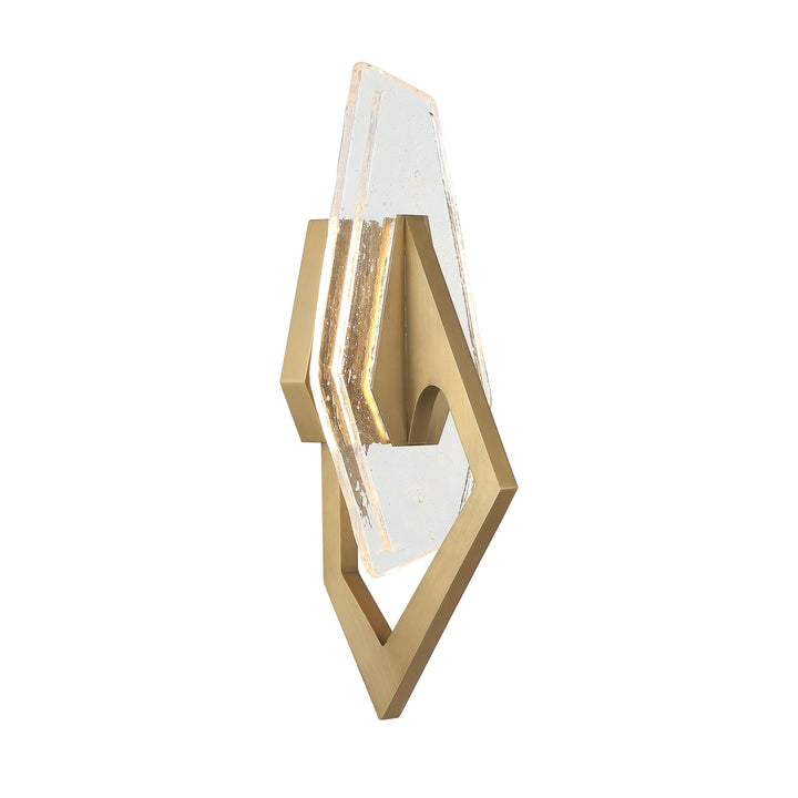 Down the Wrong Path 530W01BK 1-Lt Sconce - Brass Kisser