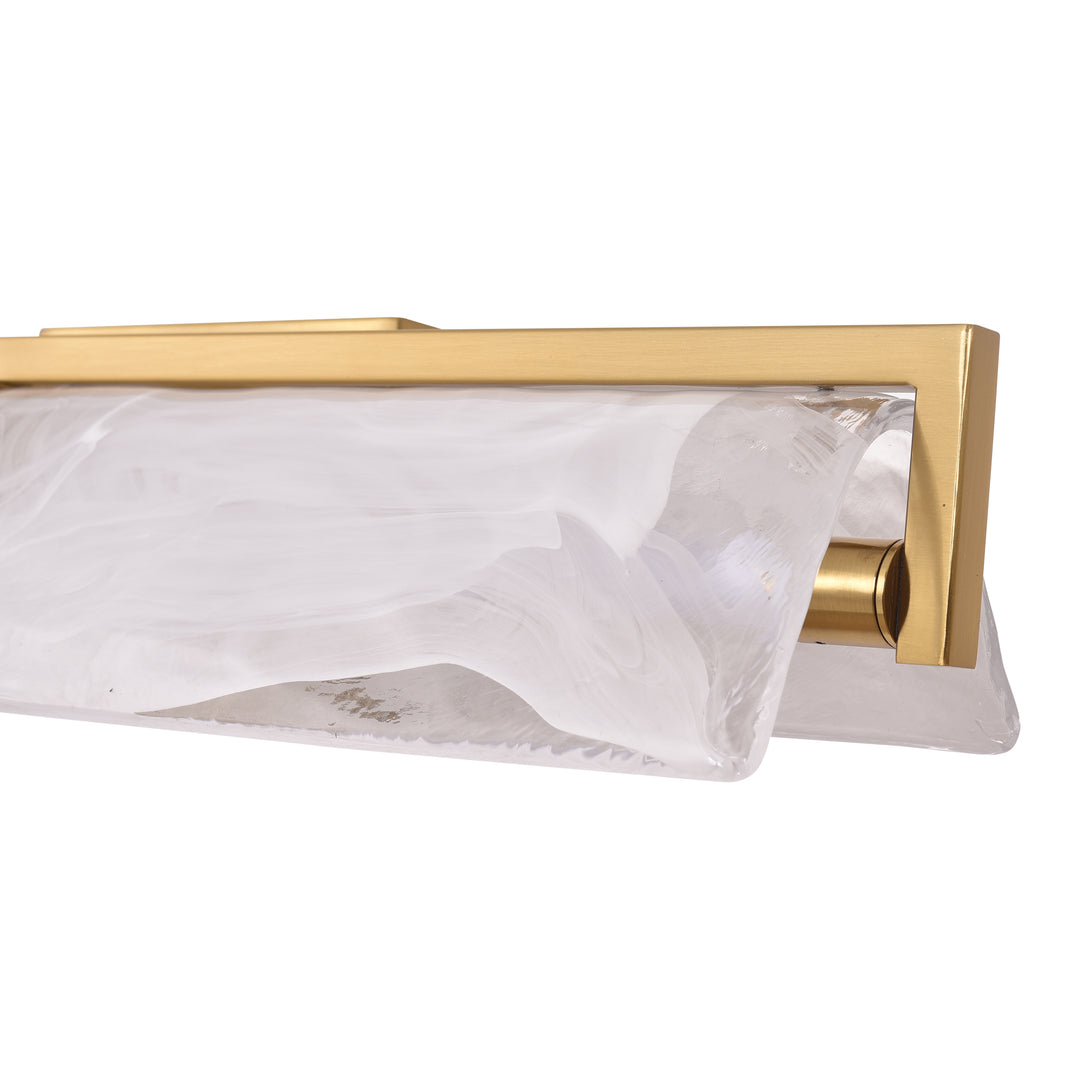 Mingle 531B02SB 2-Lt Bath - Satin Brass