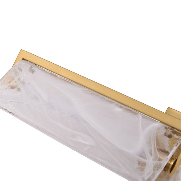 Mingle 531B02SB 2-Lt Bath - Satin Brass