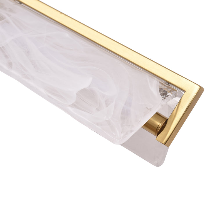 Mingle 531B03SB 3-Lt Bath - Satin Brass