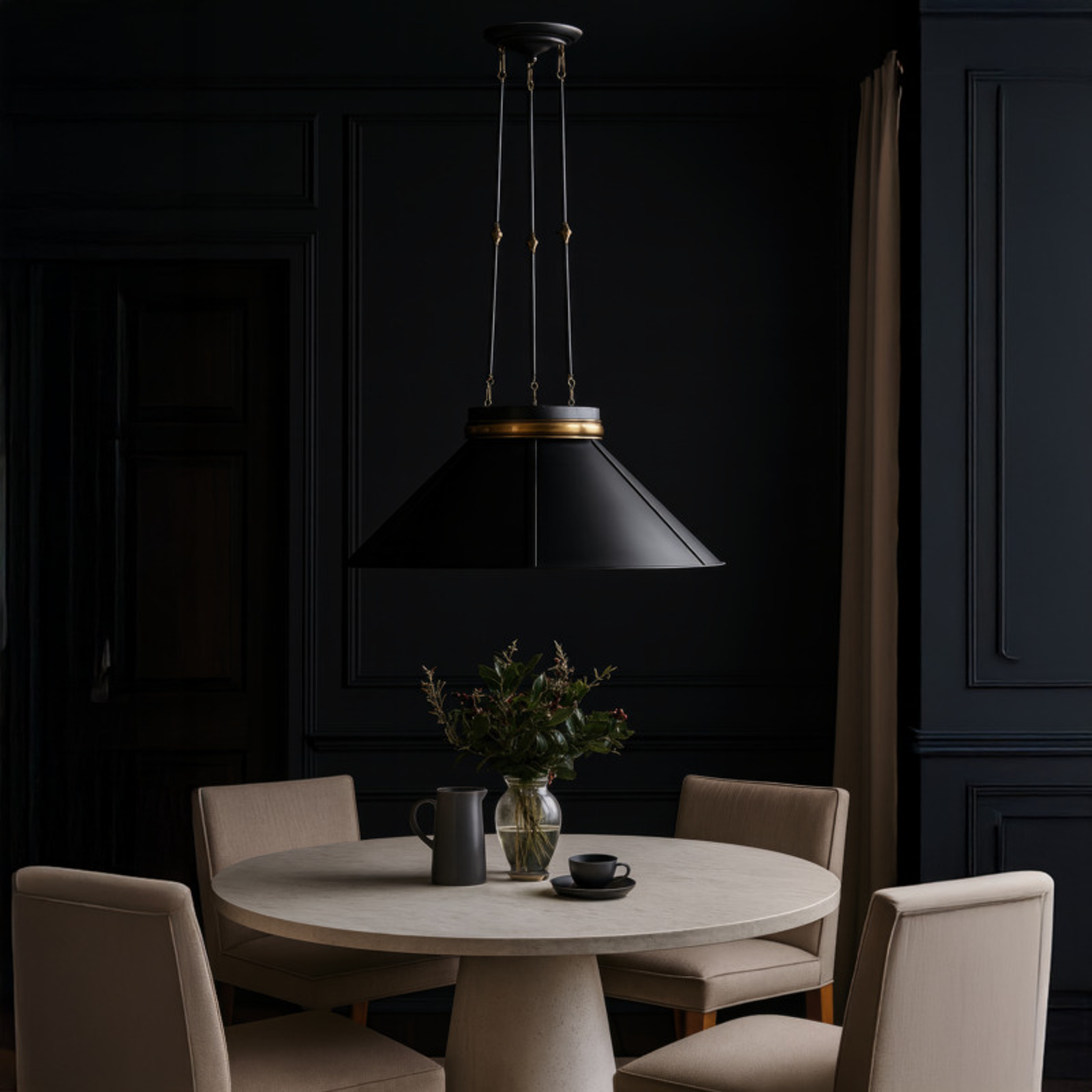 Mood Swings 1-Light Round Pendant
