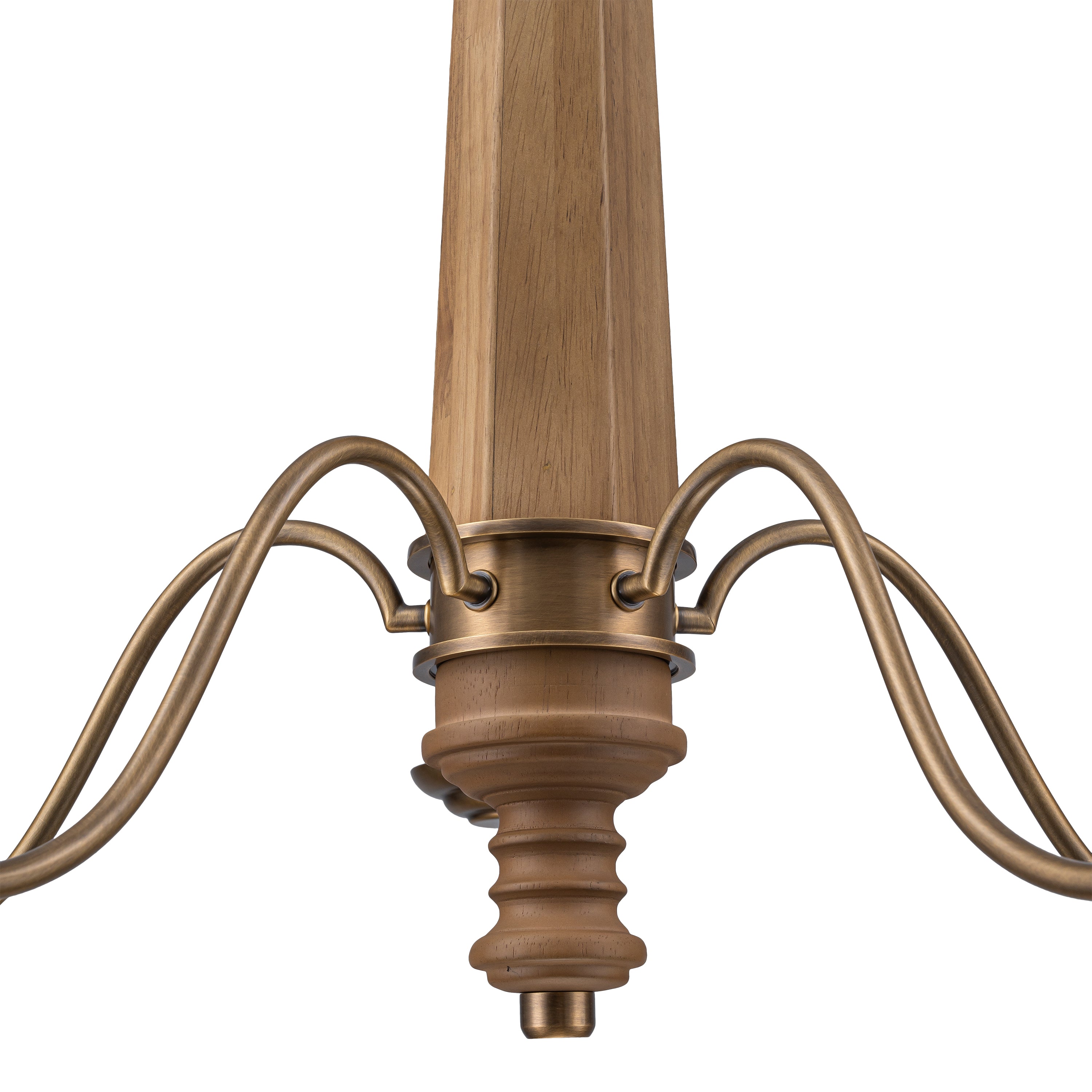 Dinner at 8-Light Chandelier - Heritage Bronze