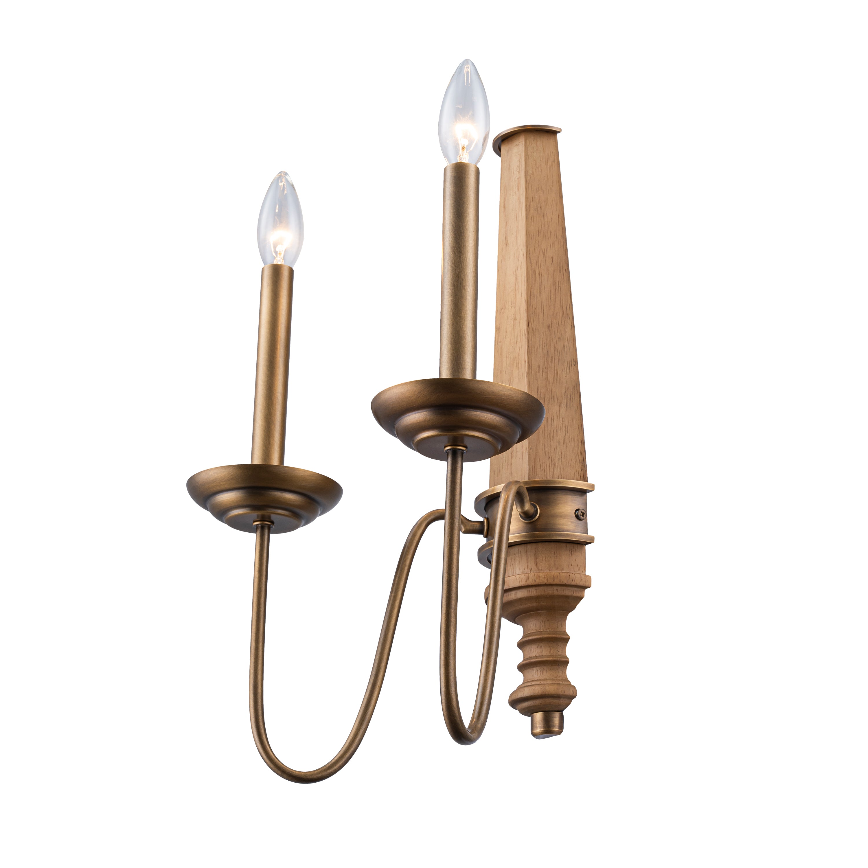 Dinner at 2-Light Sconce - Heritage Bronze