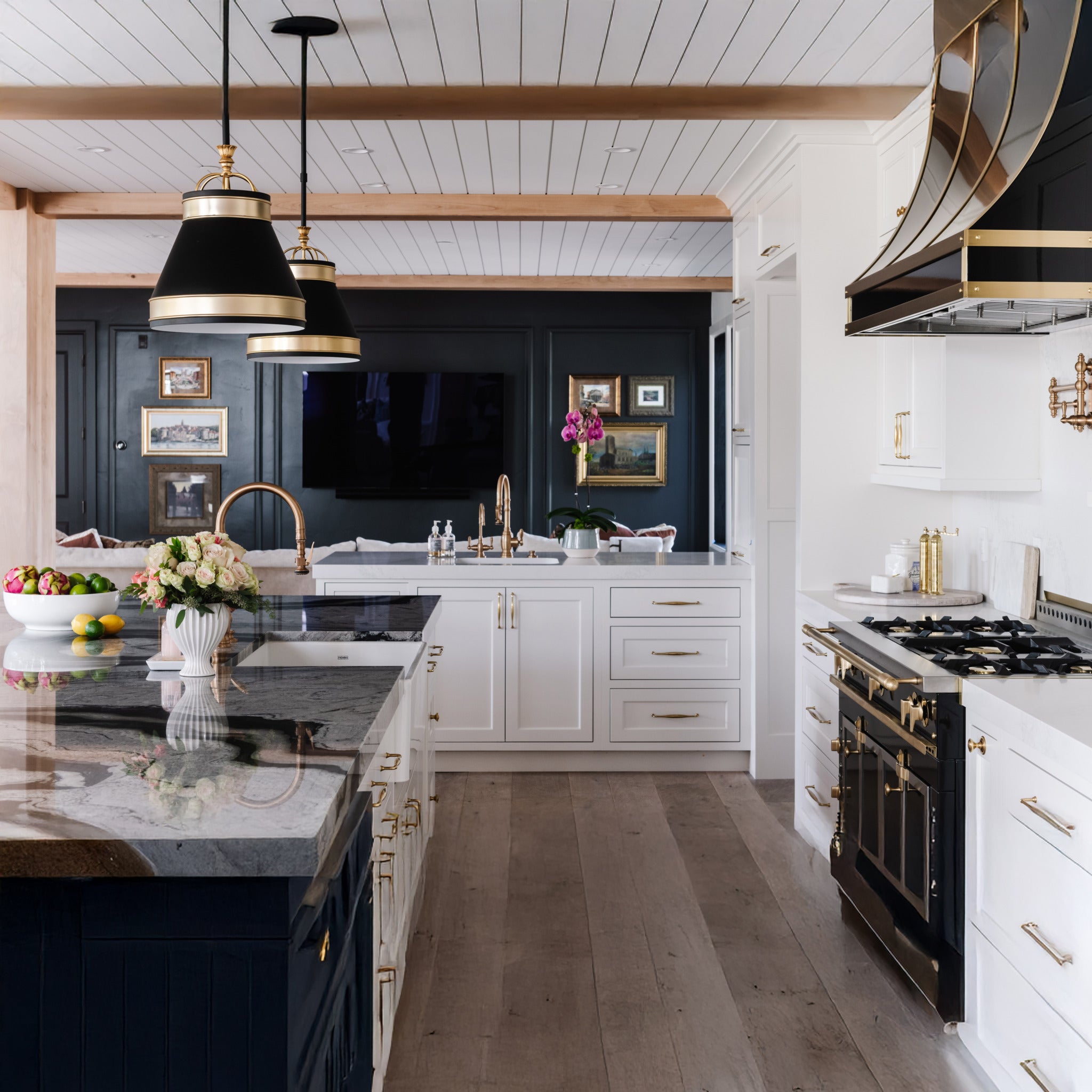 Savarin 1 Light Small Pendant - Heritage Black/Heritage Bronze