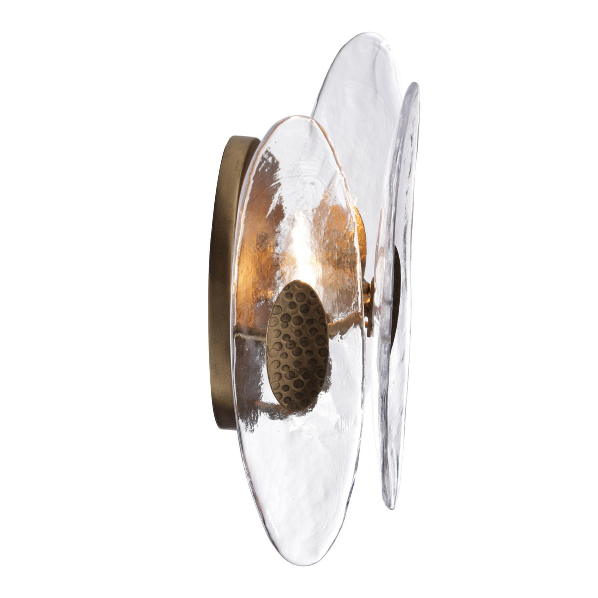 Aurora 1-Light Sconce - Havana Gold