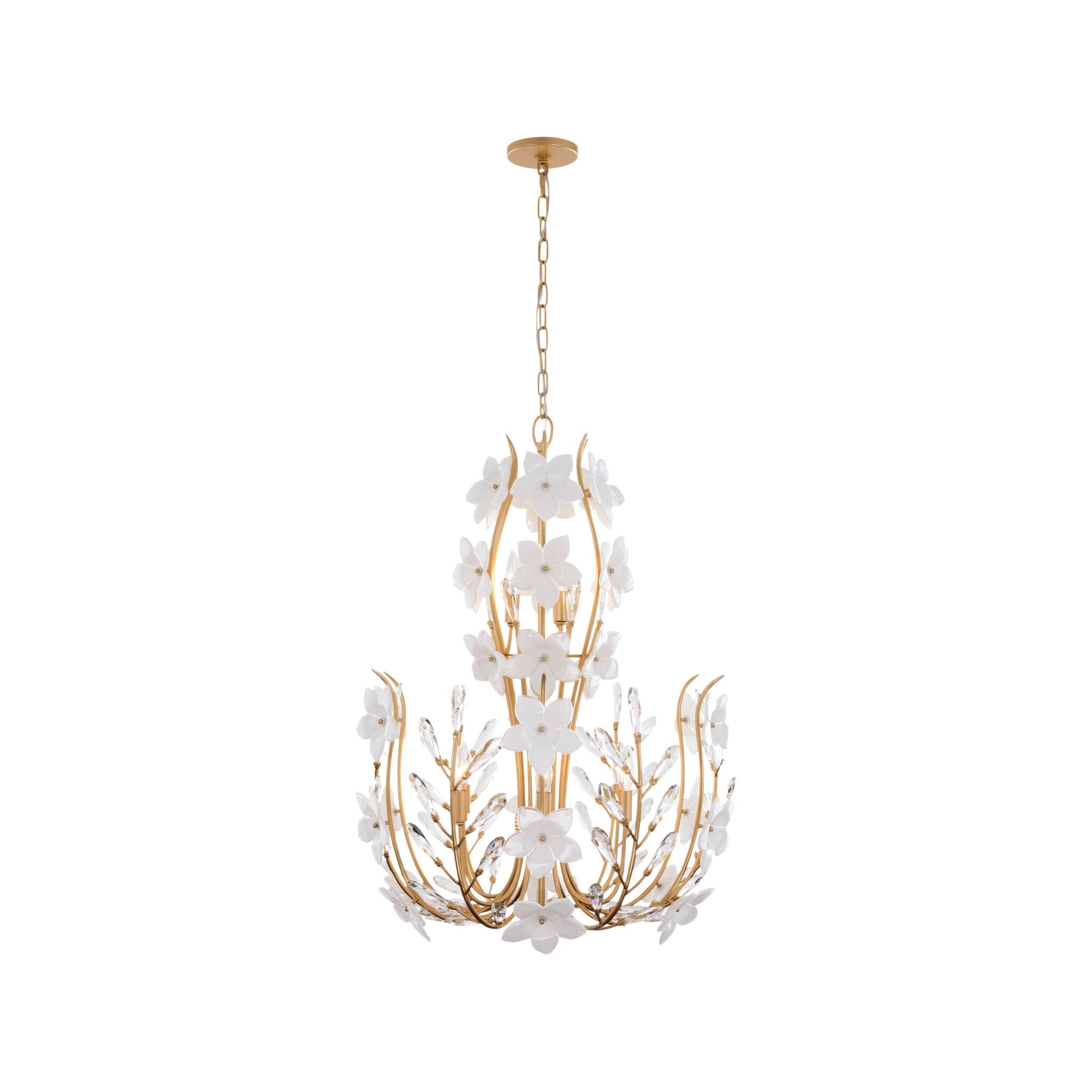Petal Court 9 Light Chandelier