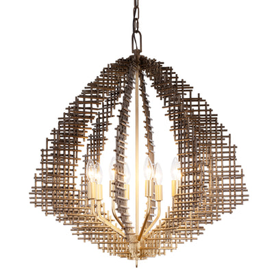 Construct 8 Light Pendant