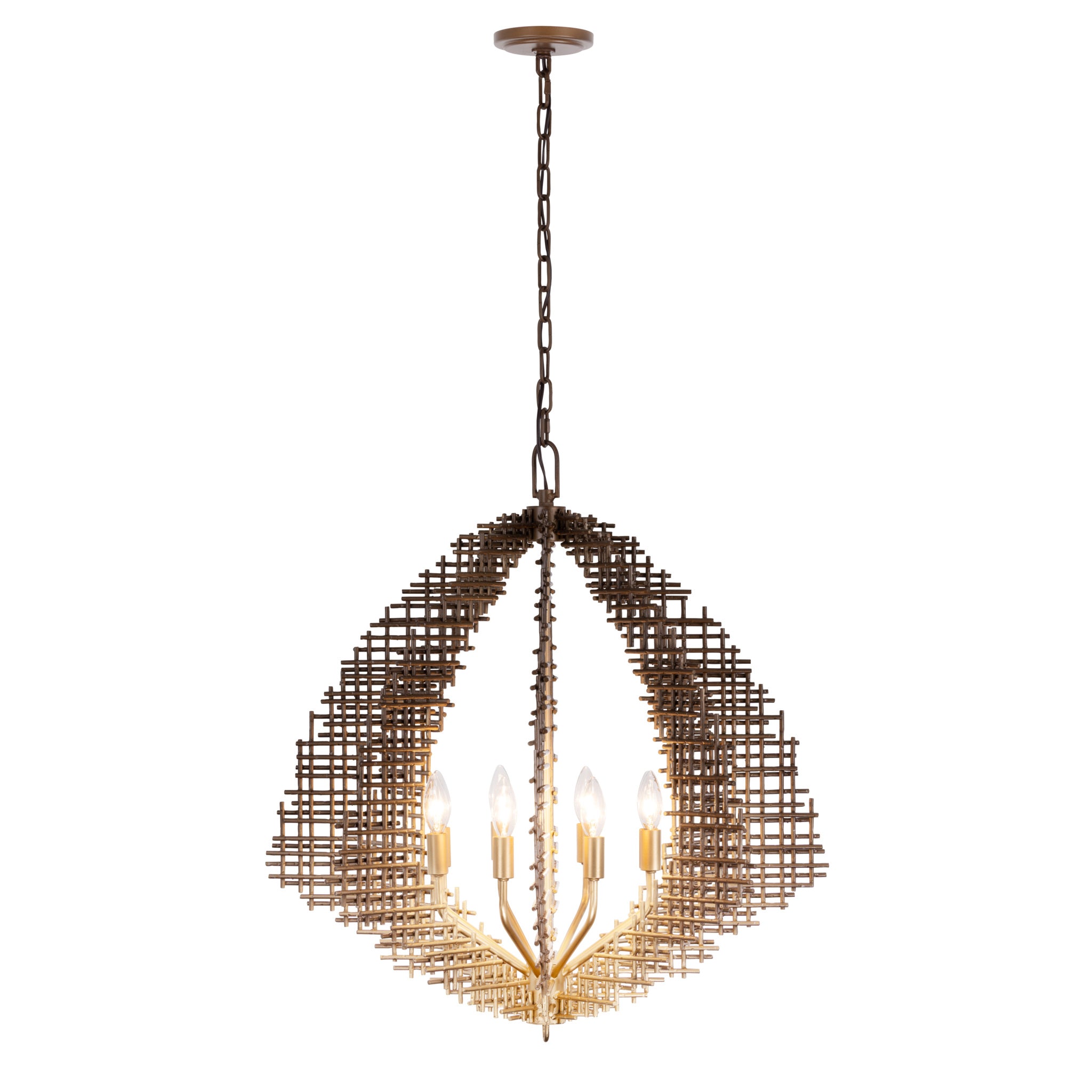 Construct 8 Light Pendant