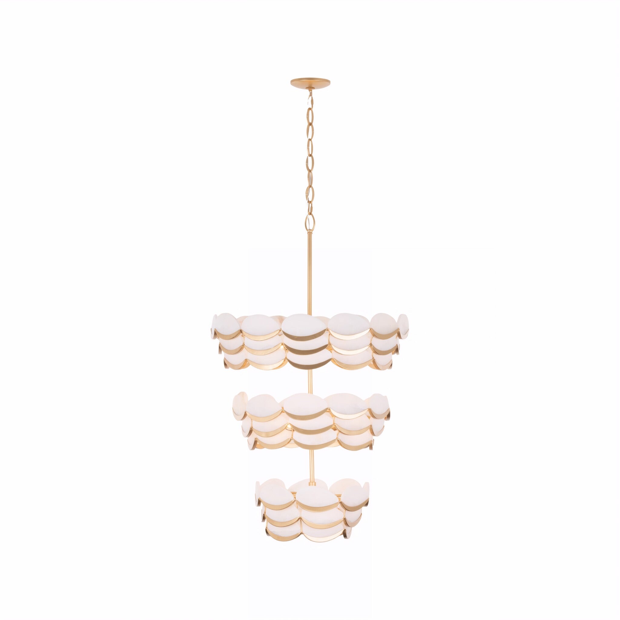 High Tide 11 Light 3 Tier Pendant