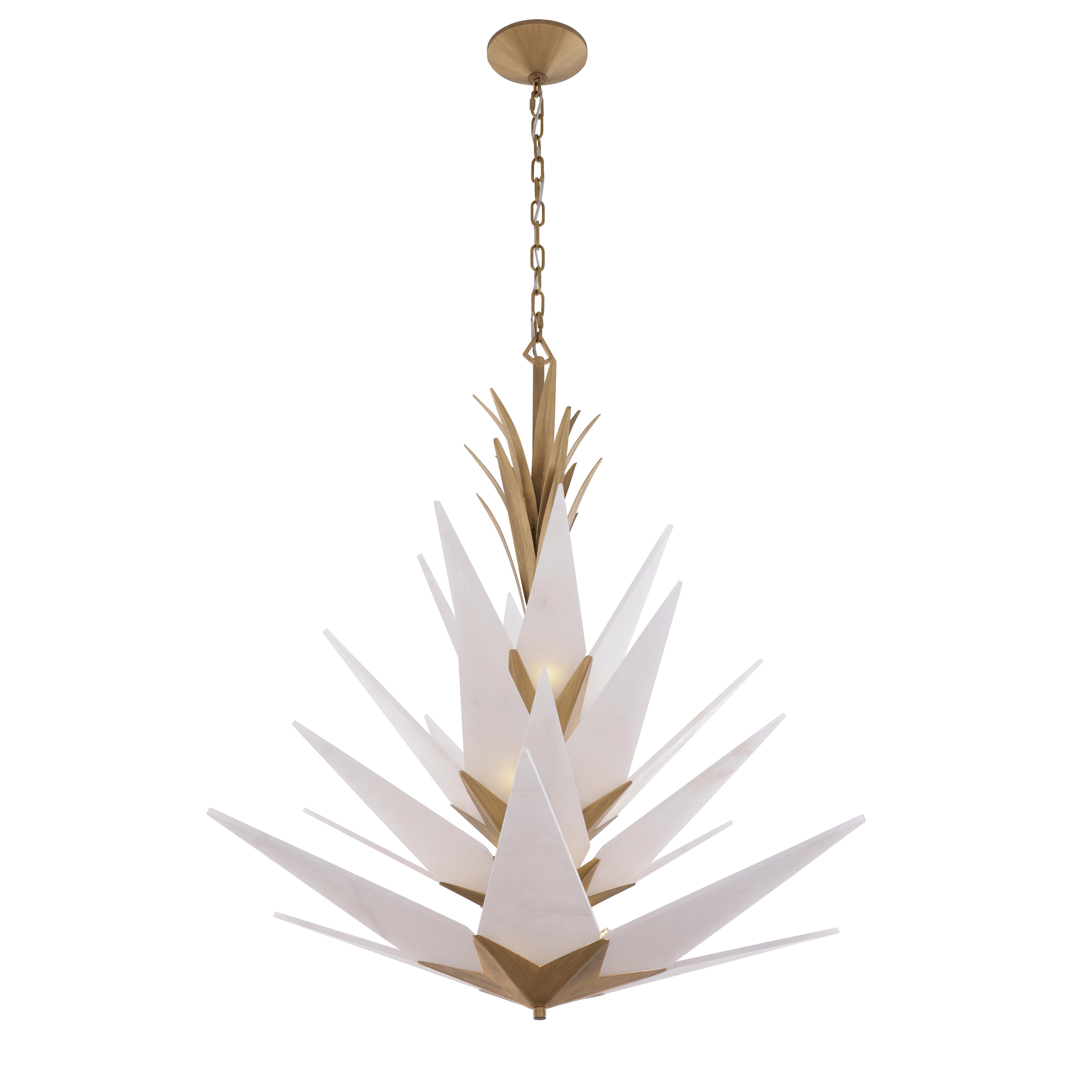 Mojave 12 Light Pendant - Havana Gold