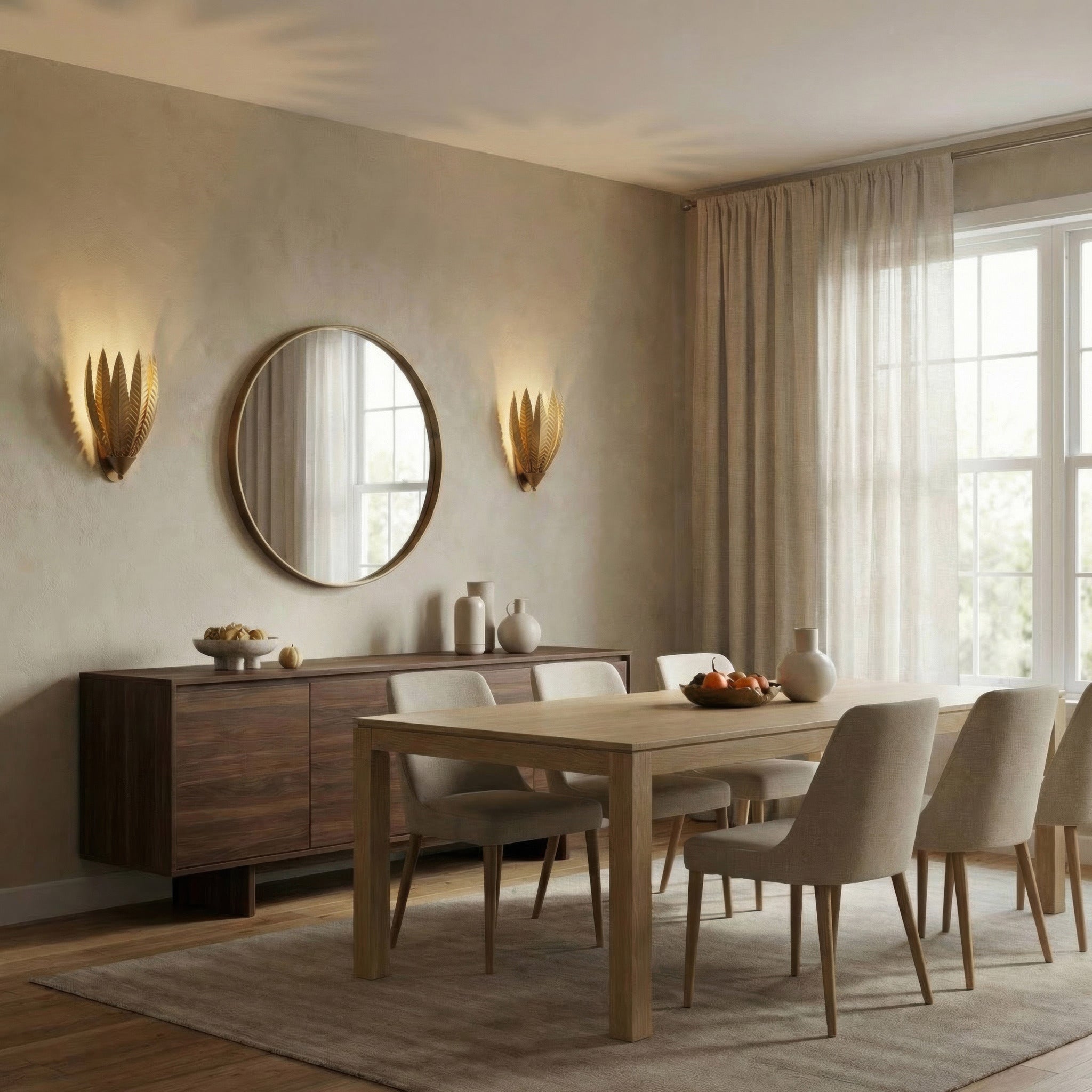 Zanara 1 light Sconce - Brass Kisser