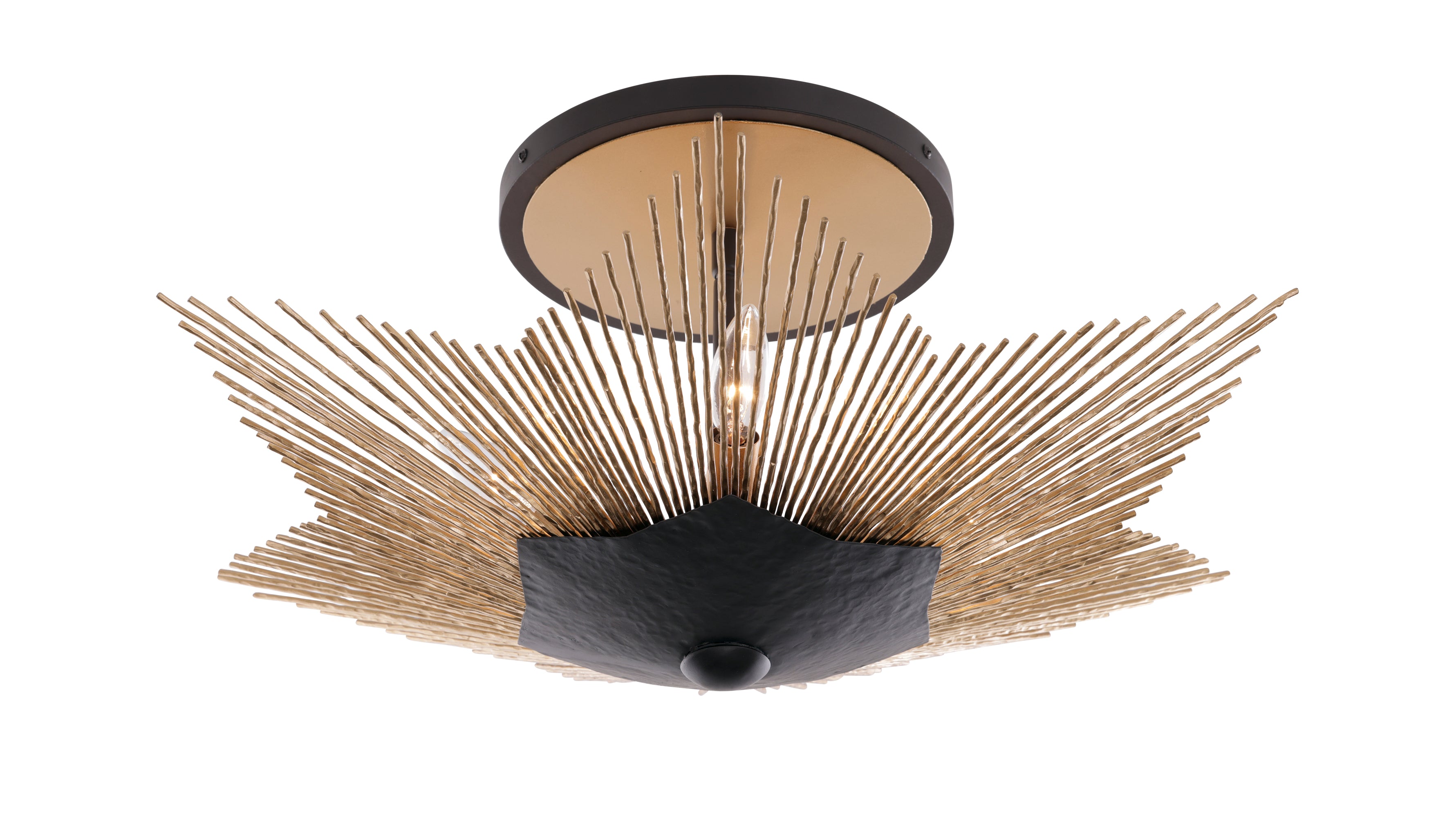Aristocrat 3  Light Semi Flush