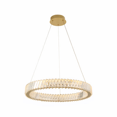 Golden Ratio 24 in LED Crystal Pendant