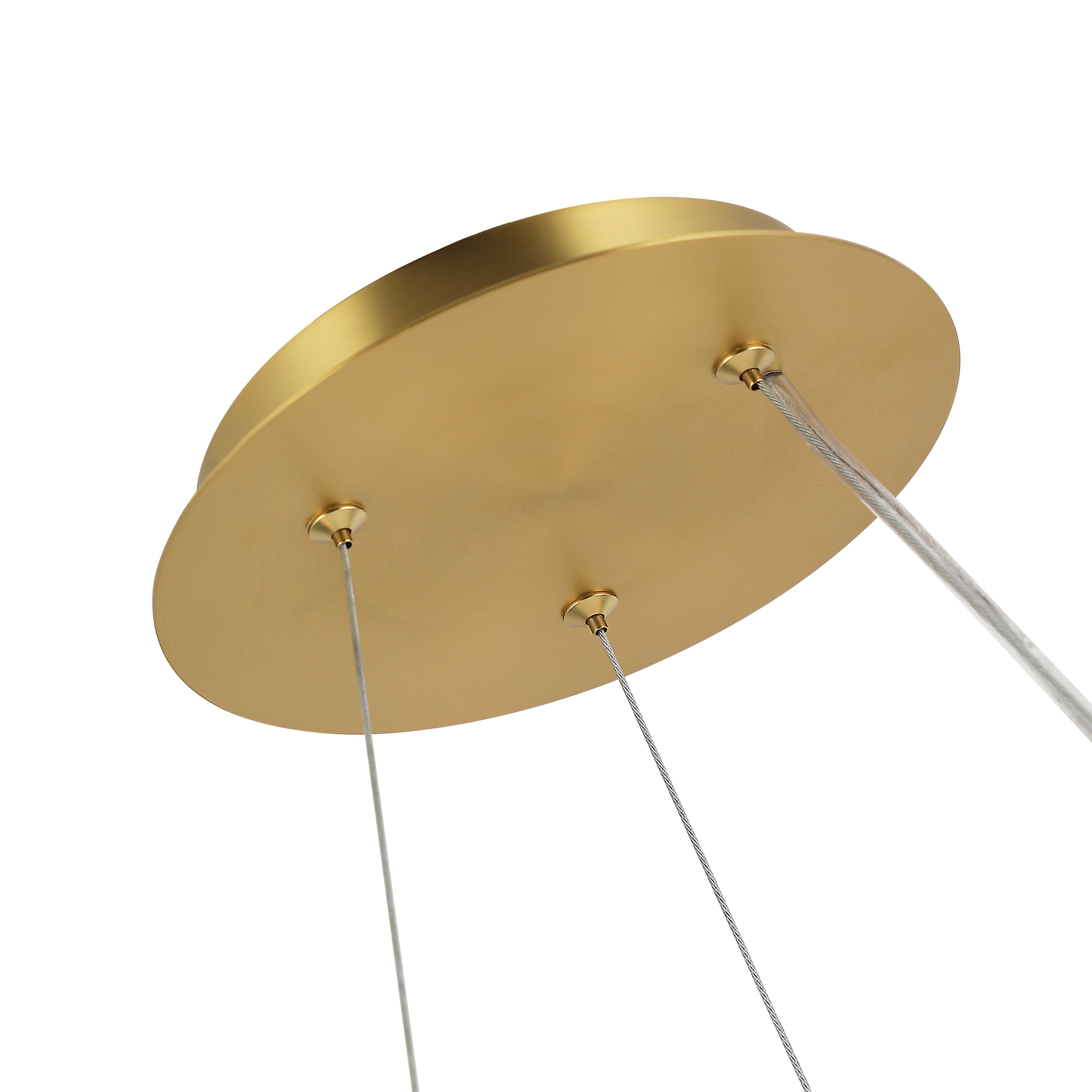 Sherlock 6 Light Pendant - Satin Brass