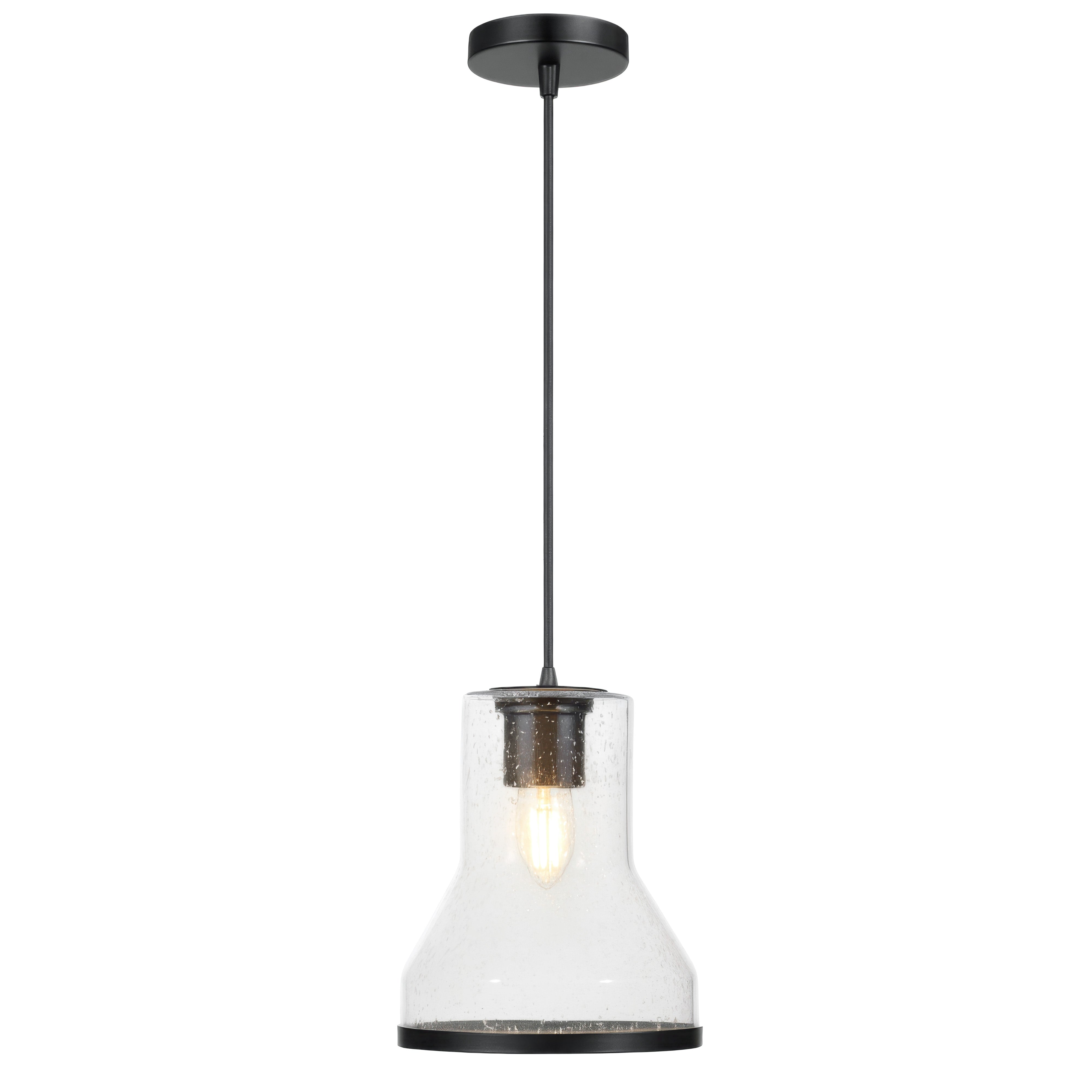 Alicia 1 Light Mini-Pendant - Antique Bronze