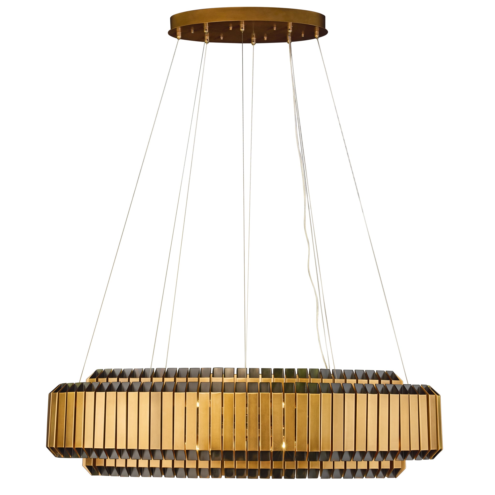 Mod Squad 16 Light Dimmble Linear Pendant