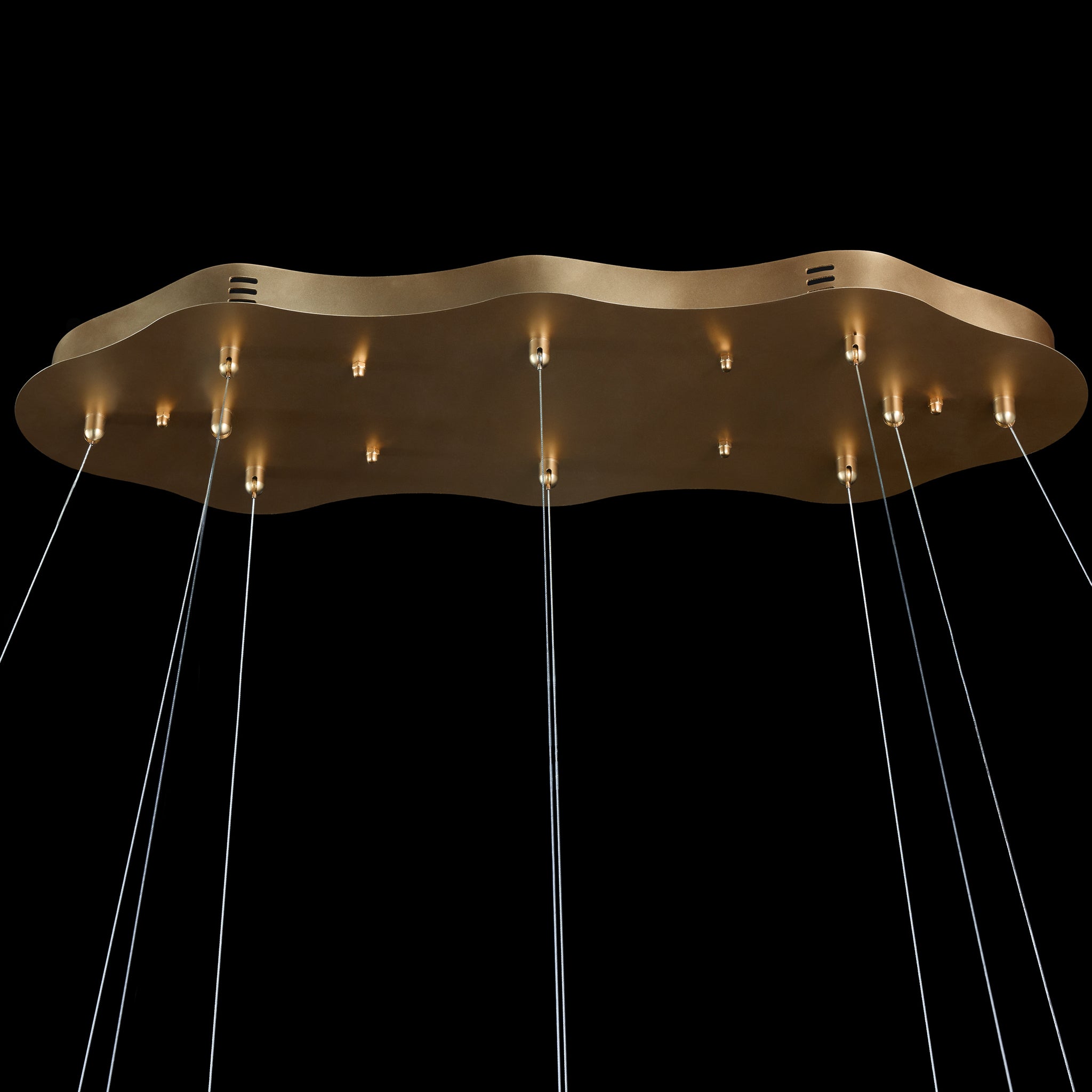 Double Standard 48 inch Dimmable LED Linear Pendant