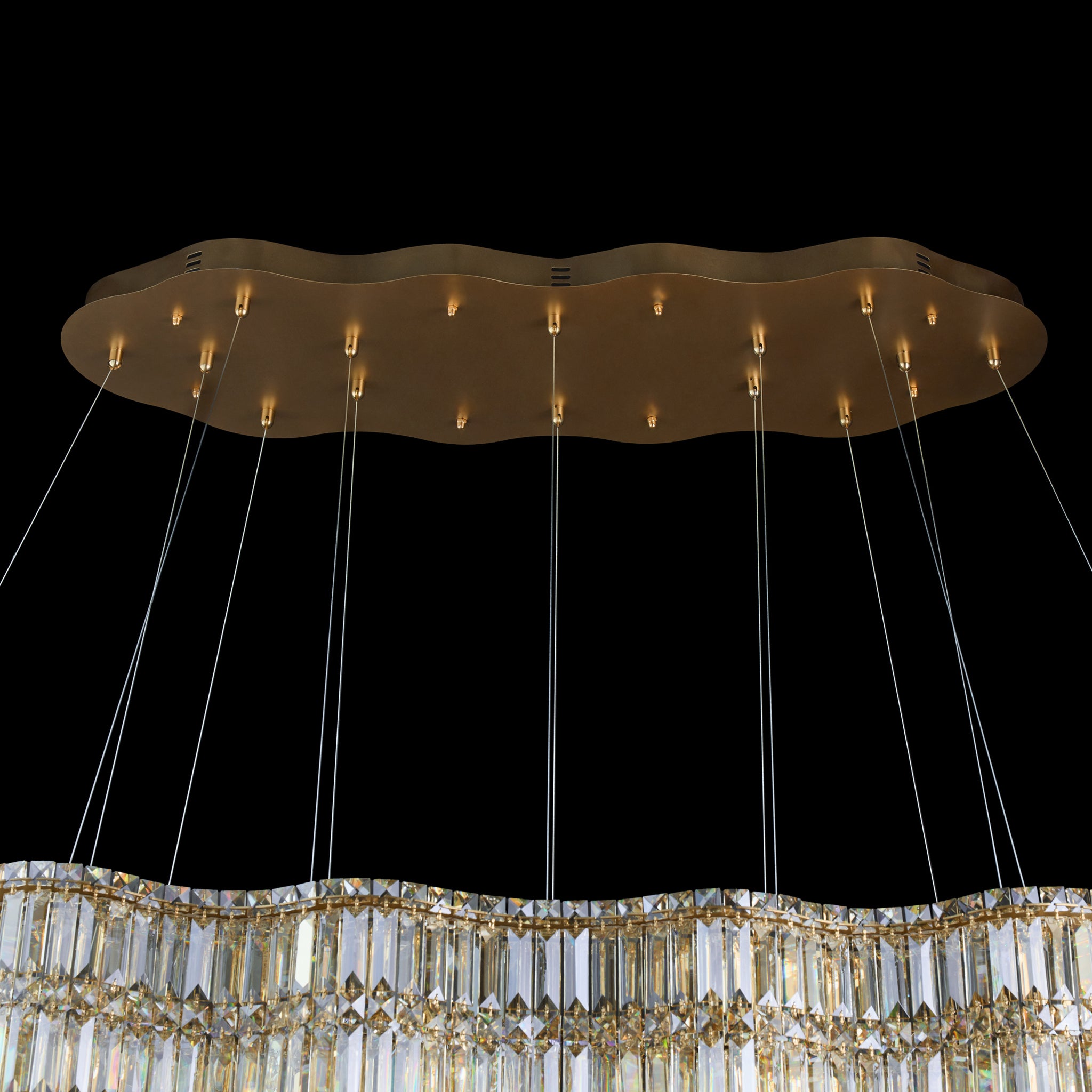 Double Standard 60 inch Dimmable LED Linear Pendant