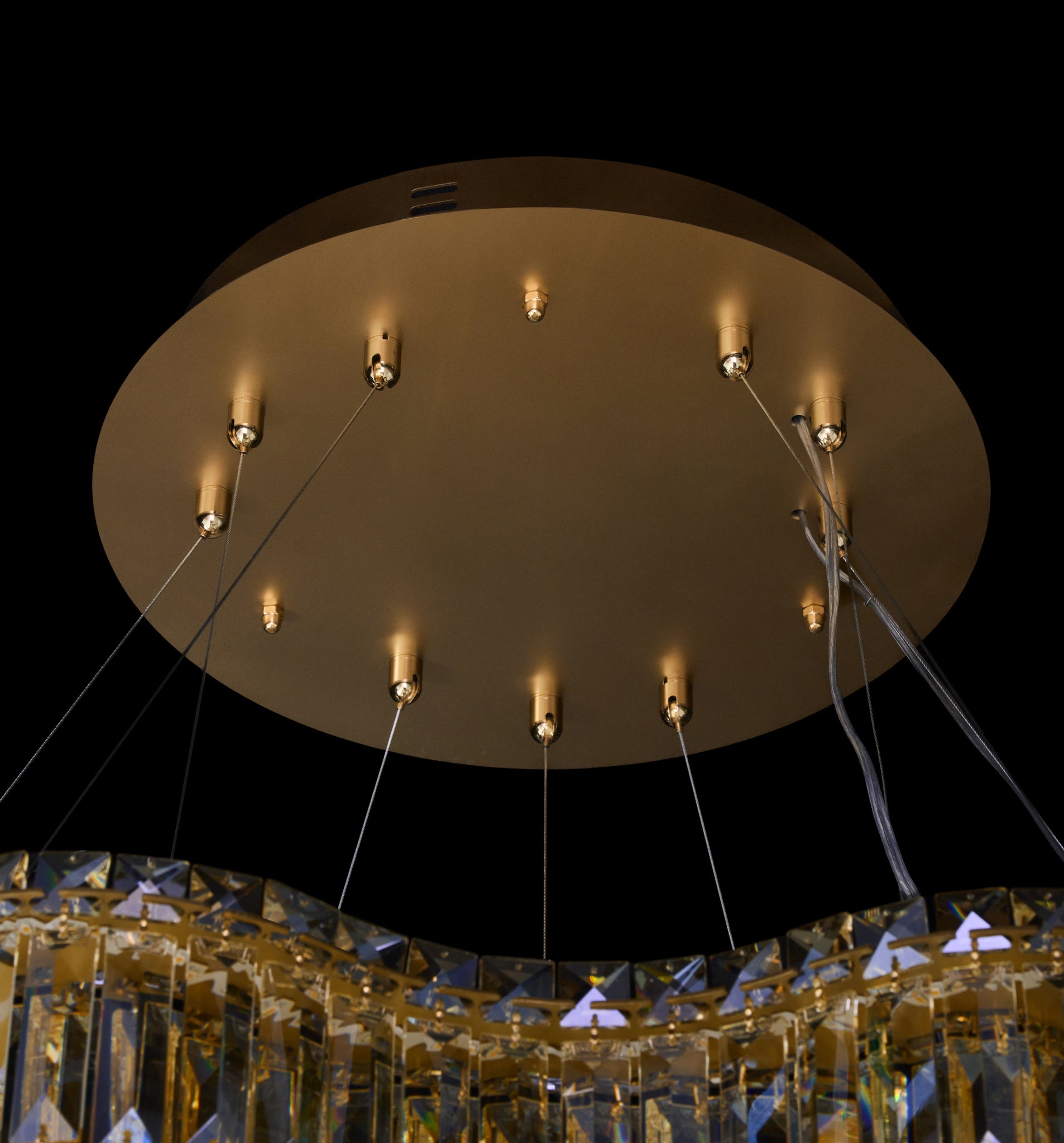 Double Standard 32 inch Dimmable LED Pendant