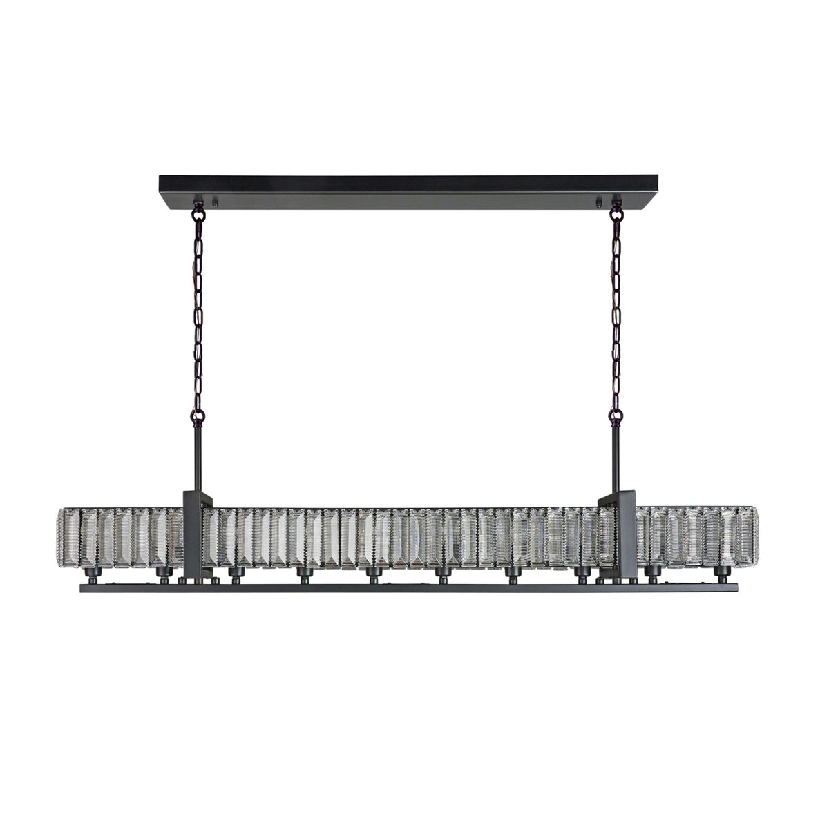 Framework 10 Light Dimmable Linear Pendant