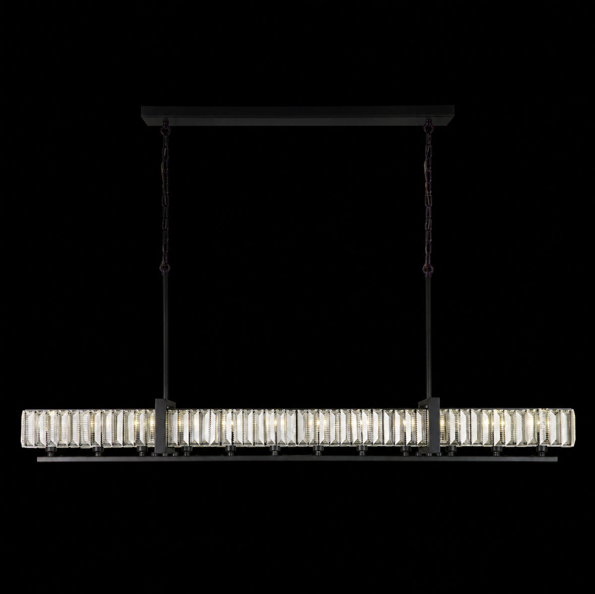 Framework 12 Light Dimmable Linear Pendant