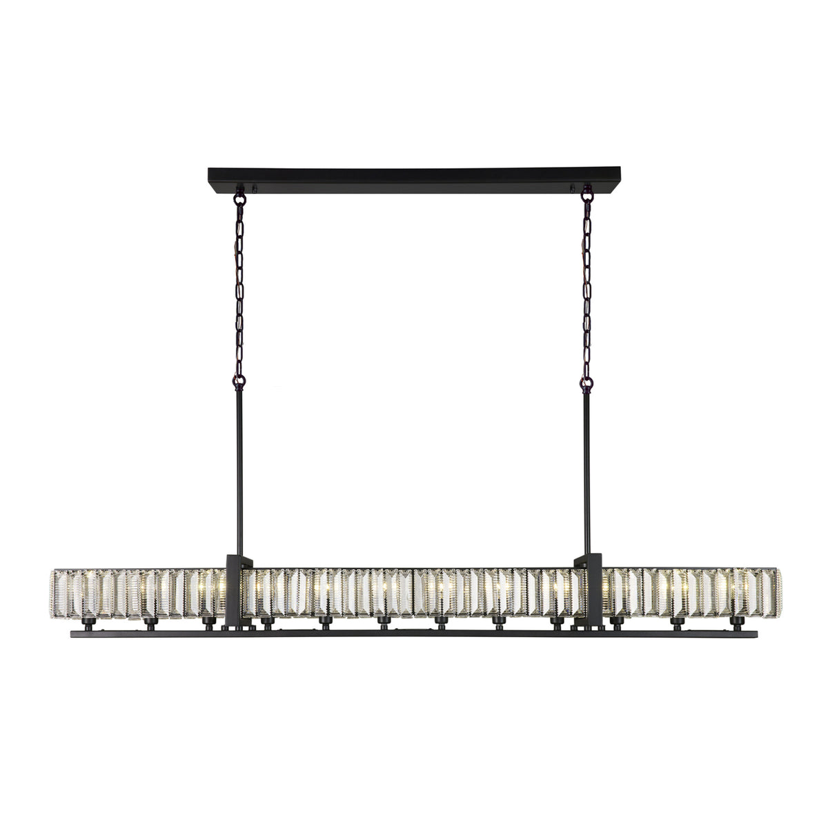 Framework 12 Light Dimmable Linear Pendant