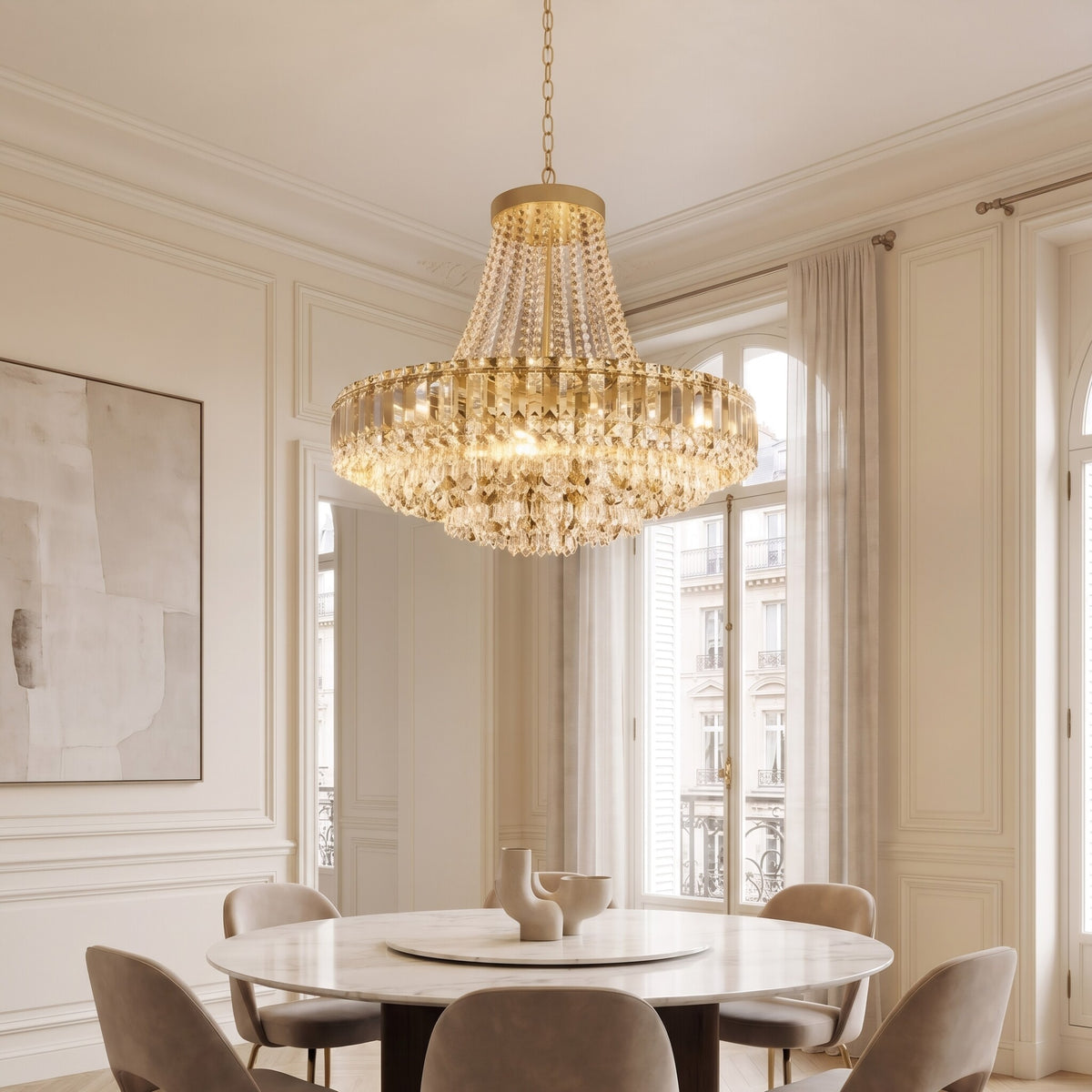 Ain't She Grand 20 Light Chandelier