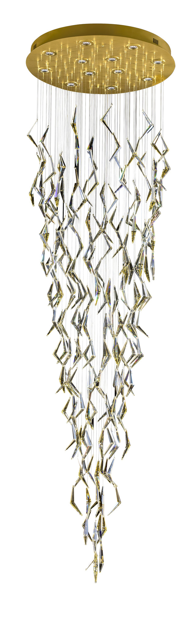 Downpour 12 Light Dimmable Pendant