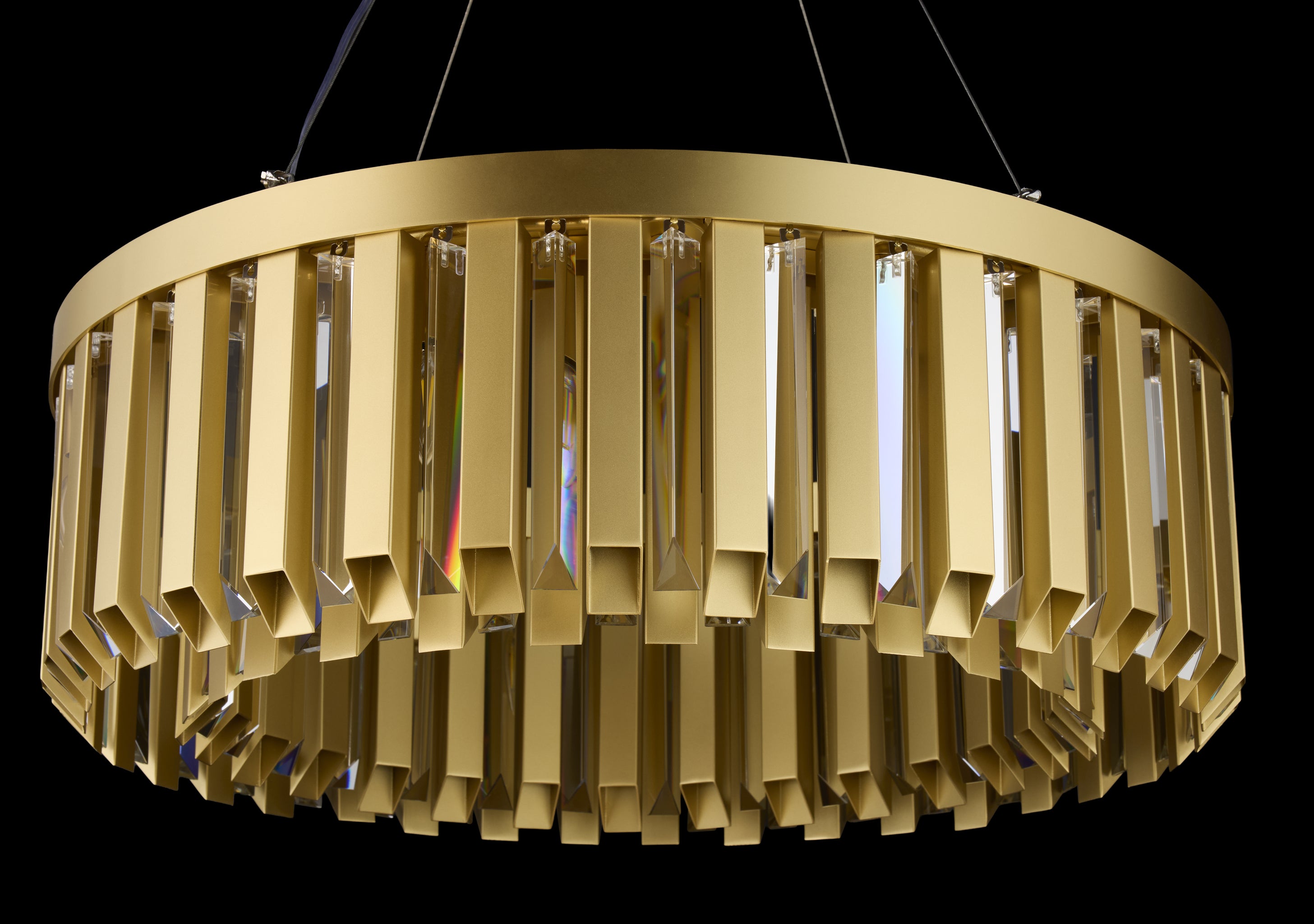Halo Seventies 8 Light Dimmable Pendant Chandelier
