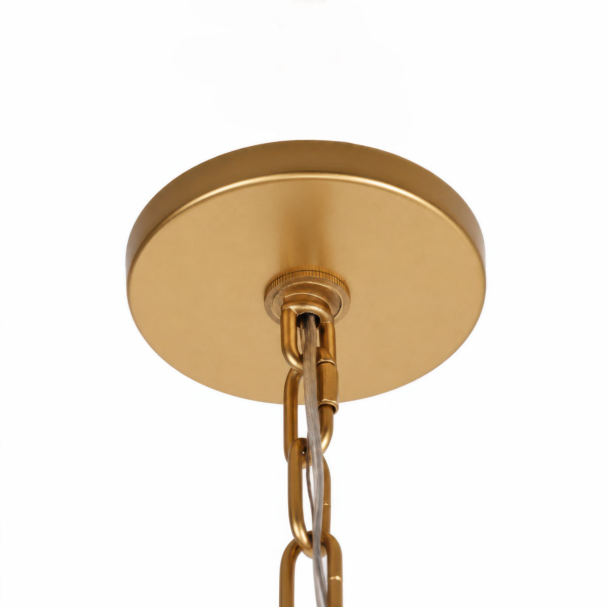 Petal to the Metal 6 Light Chandelier - French Gold