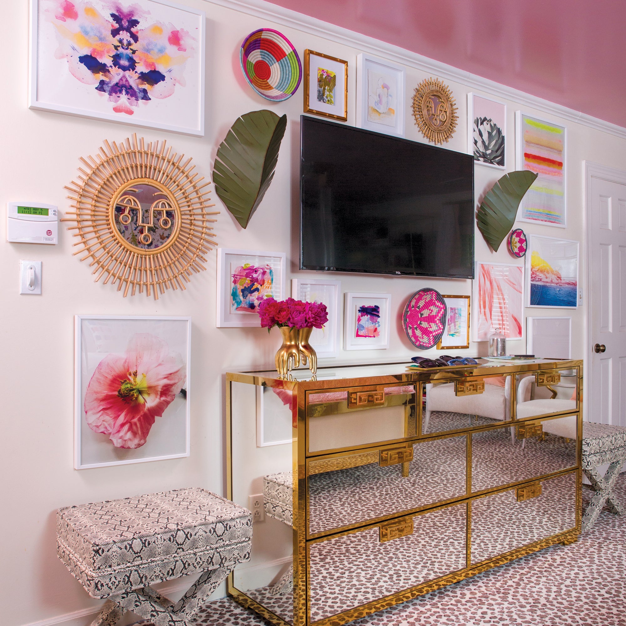 Banana Leaf 2-Light Sconce - Banana Leaf