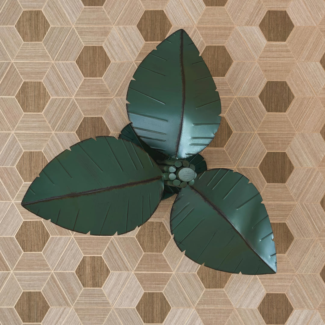 Banana Leaf 901S03 Leaf 3-Light Ceiling Light - Banana Leaf