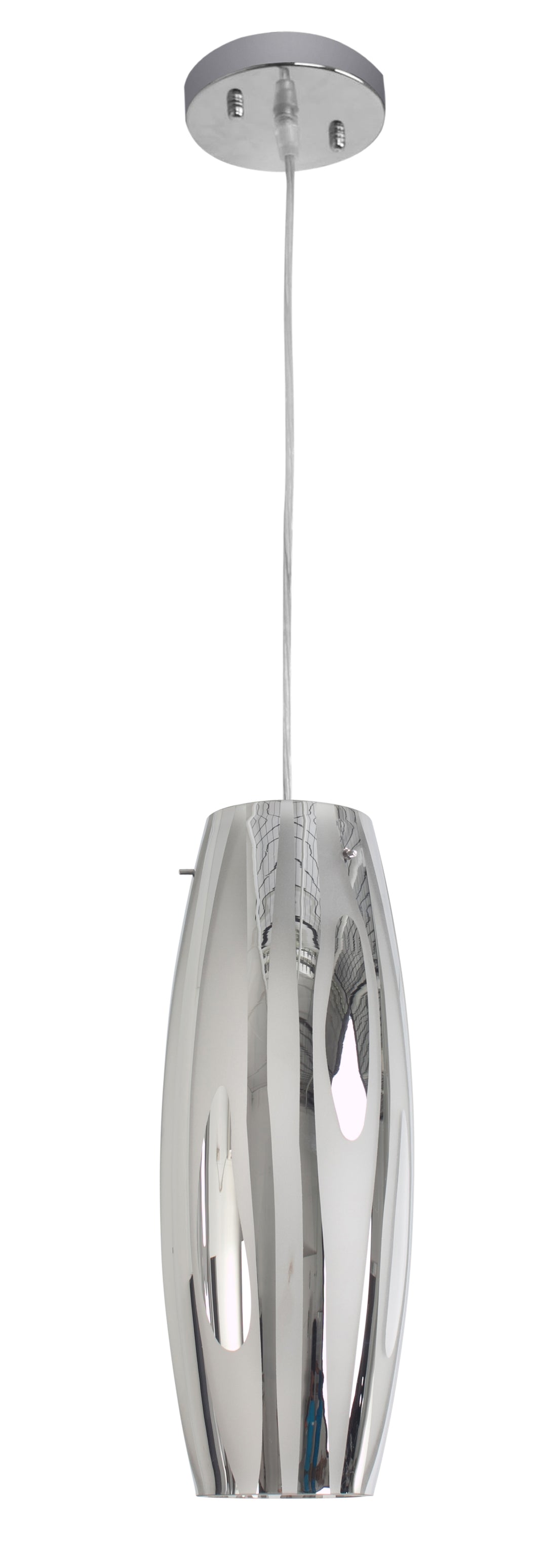 Chroman Empire AC1070 1-Light Mini Pendant - Chrome